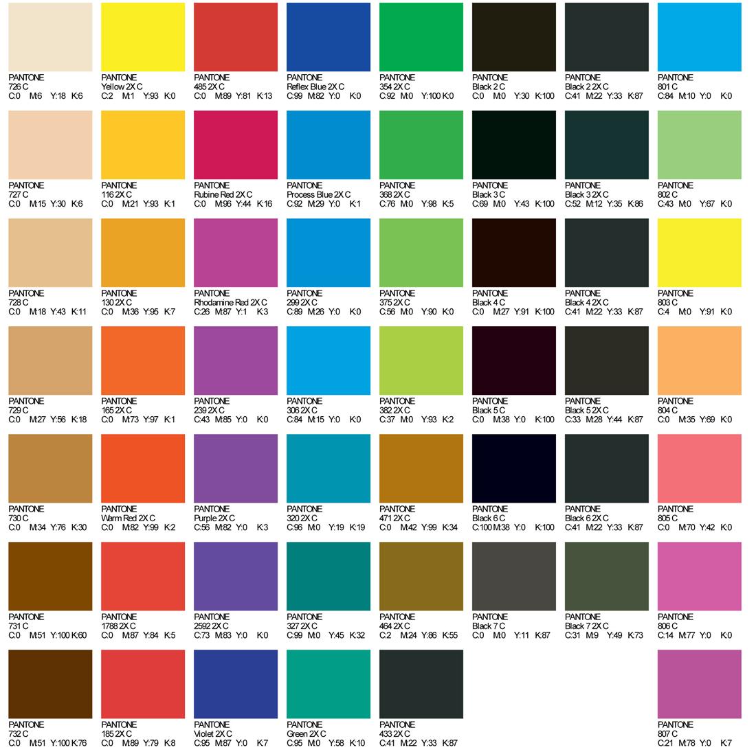 Pantone color numbers-018