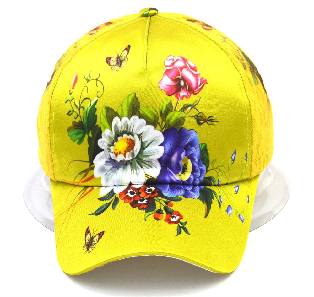 Florial fashion hat