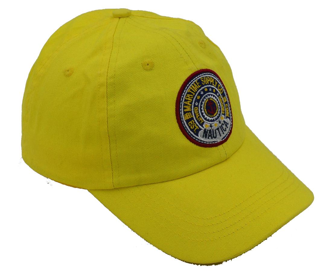 Make your own design washed cotton baseball cap  with embroidery patch