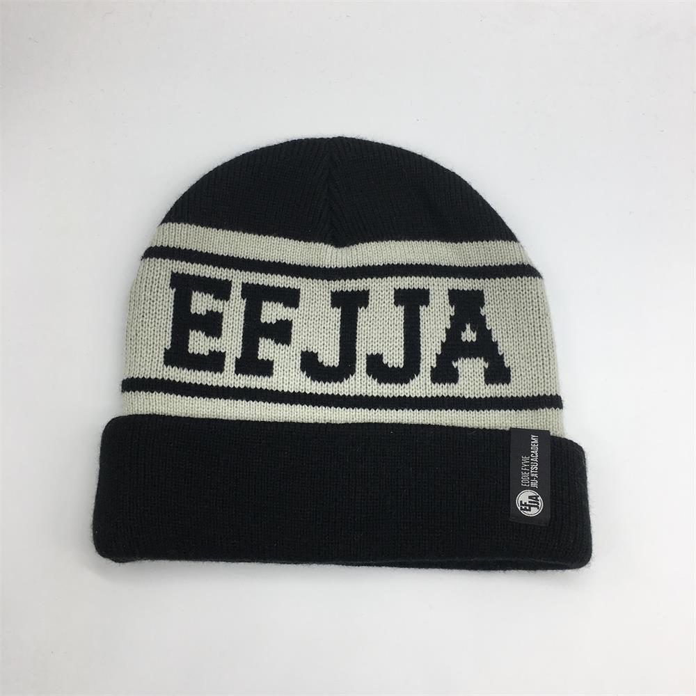 Promotional beanie with embroidery logo on front//custom made high quality organic beanies
